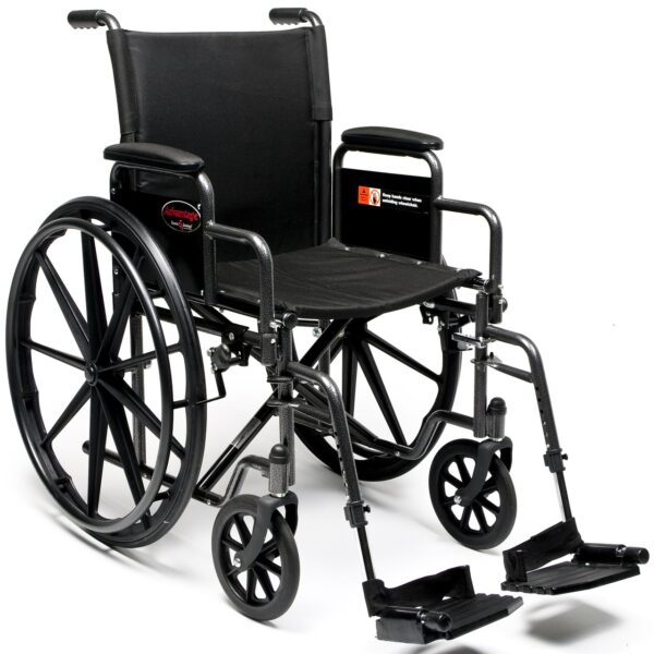 Everest & Jennings Advantage LX Standard Wheelchair 18″